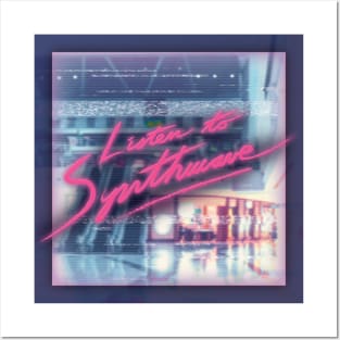 Listen to Synthwave - Mall Summers Posters and Art